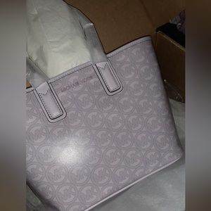 Michael Kors Jodie Small Logo Jacquard Tote Bag